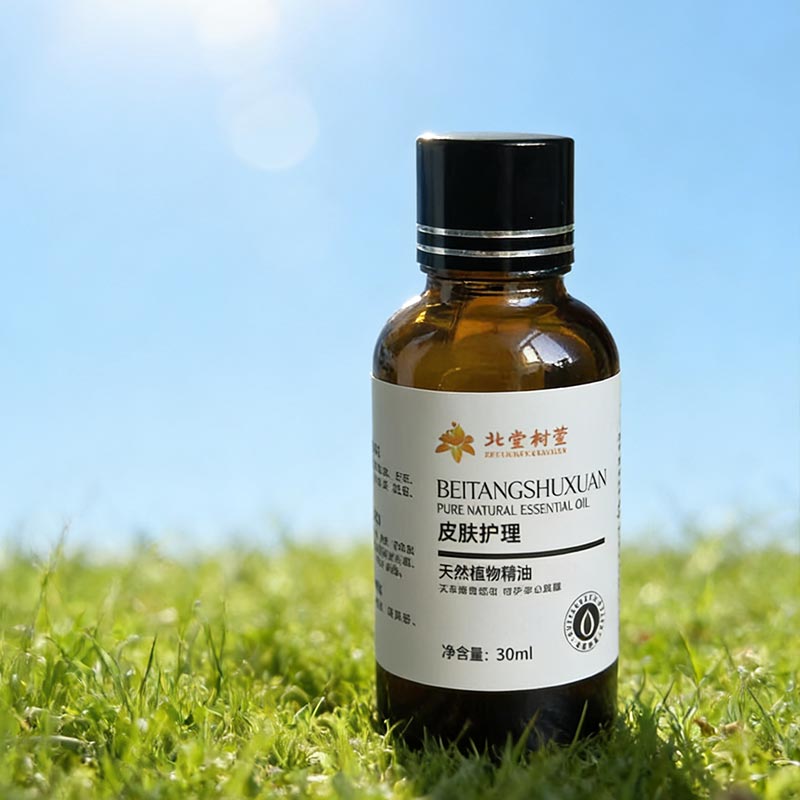 Lugnande eterisk olja för känslig hud